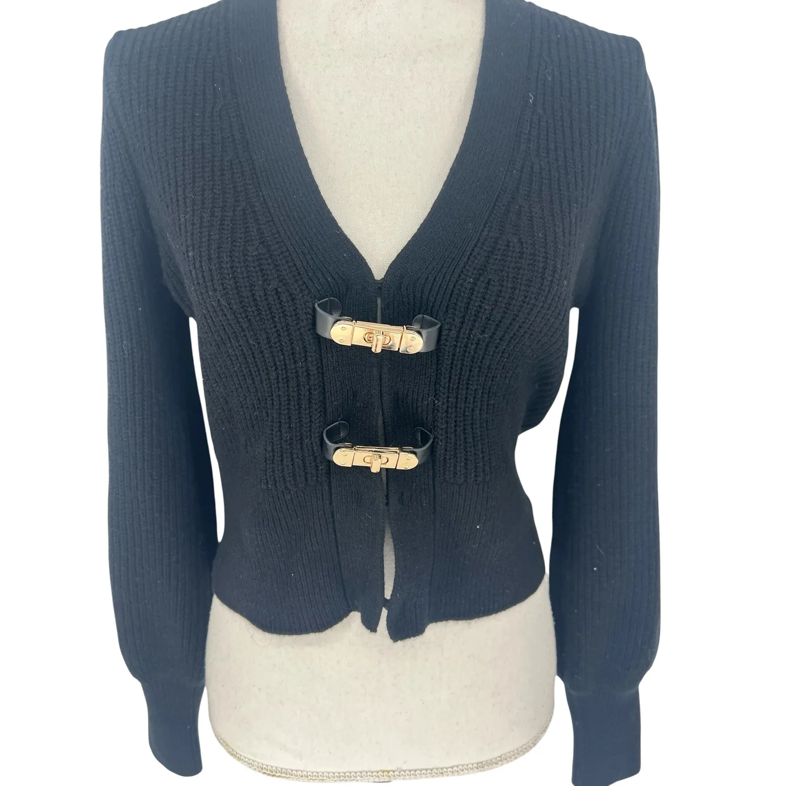 Generation Love Monse Turn-Lock Closure Cardigan - Image 3