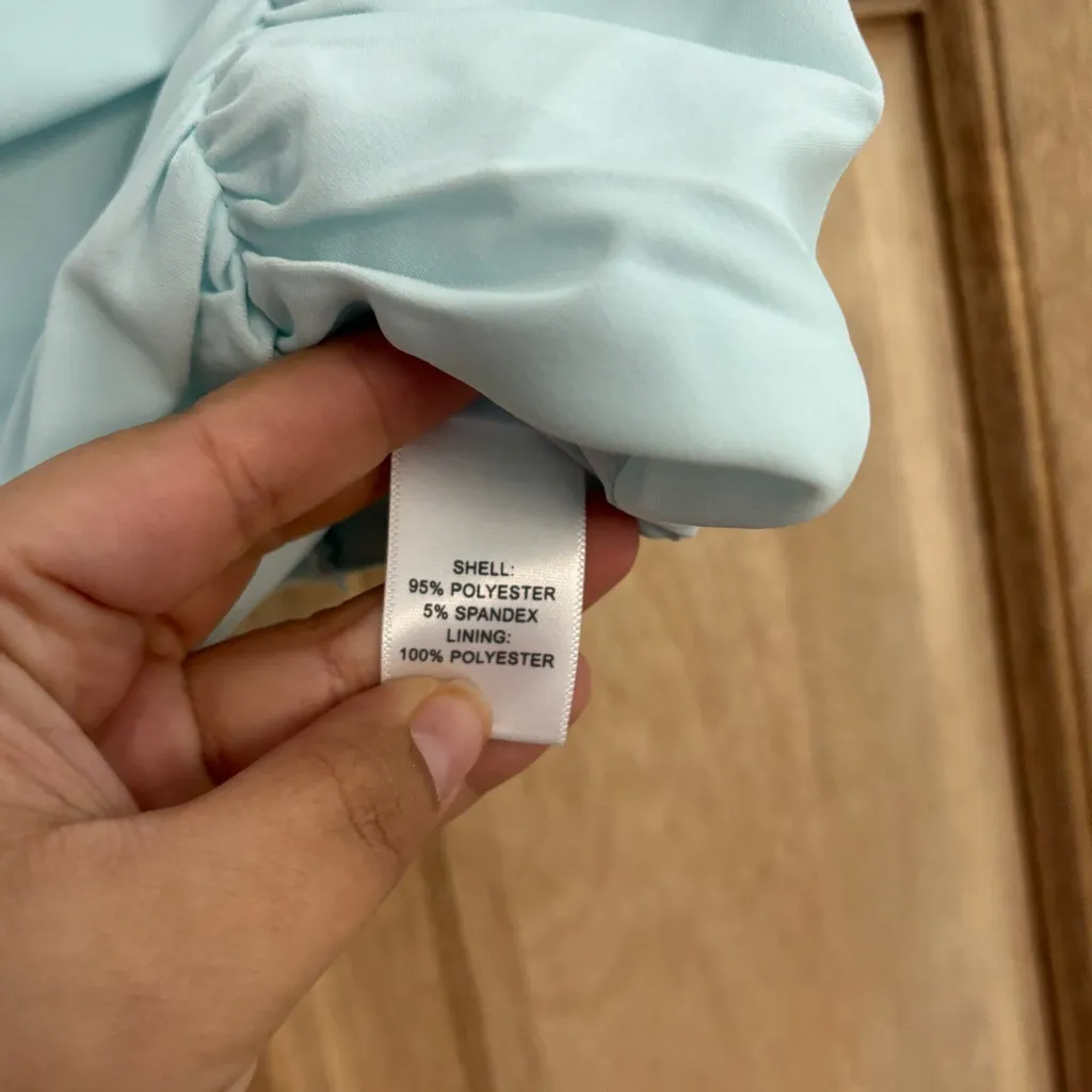 House of‎ Harlow NEW women’s top blue size M Size M - Image 4