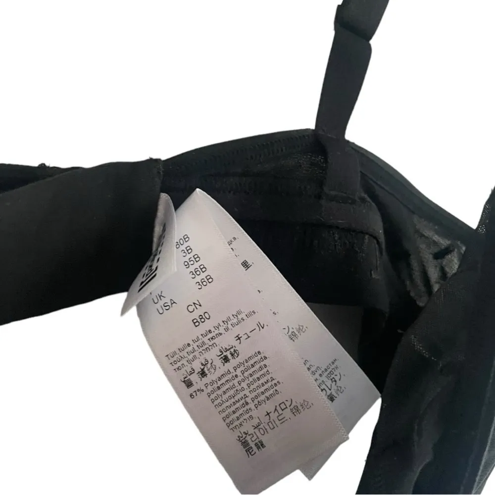 Wolford Aphrodite‎ Full Bra Black 36B Size undefined - Image 10