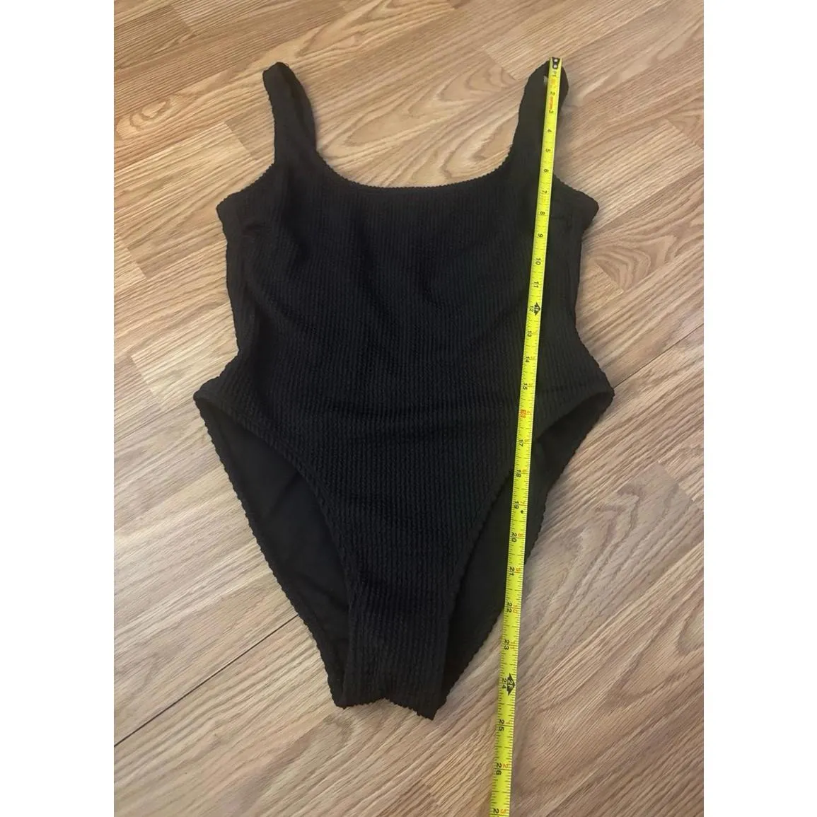 No Boundaries Textured One Piece Swimsuit Size Medium - Image 3