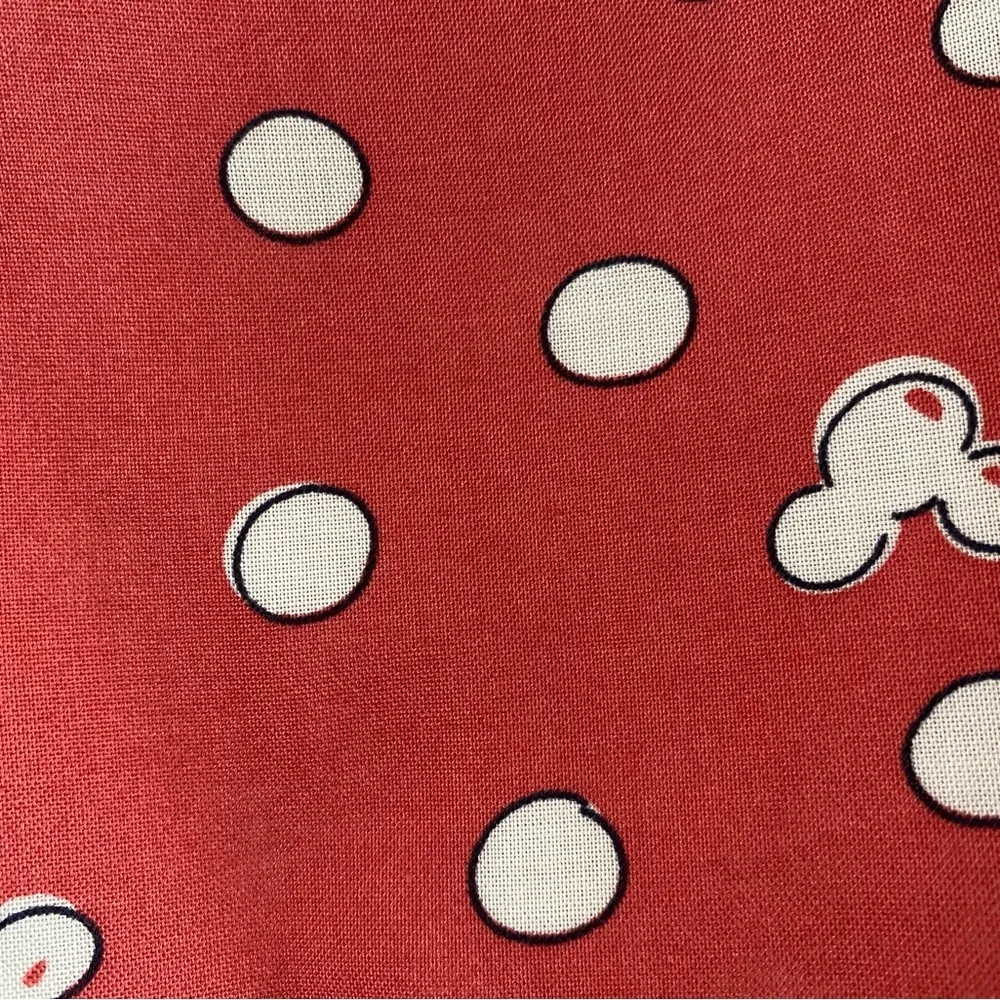 Disney’s Minnie Rocks The Dots LC Lauren Conrad Collard Blouse Top Pink Size XS - Image 9