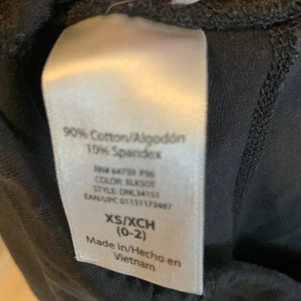 Danskin Now Black Semi Fitted Athletic Workout Yoga Gym Pants Size XS - Image 11