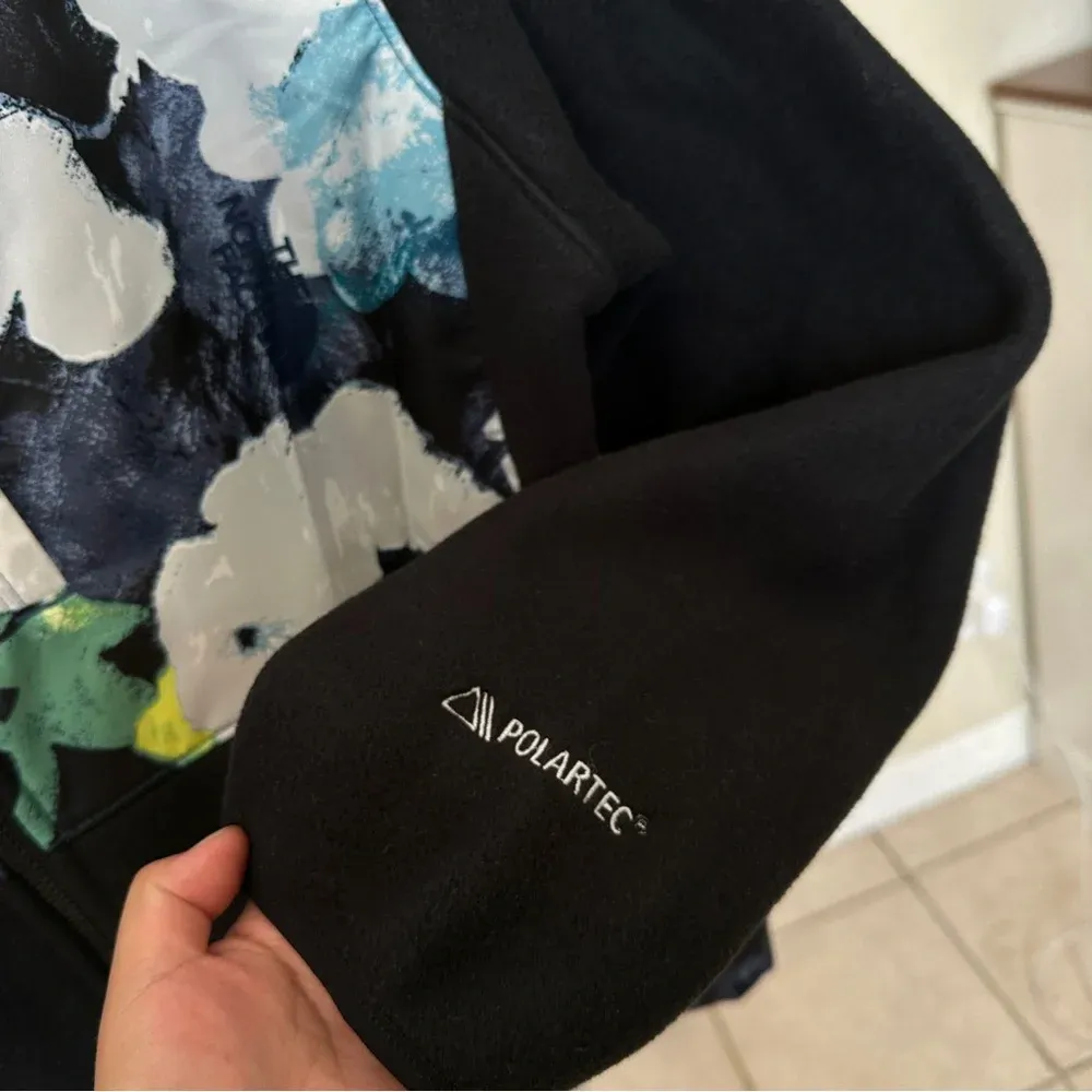 The North Face Women’s Plus Denali Fleece Jacket‎ TNF Black Print Sz 1X NWOT - Image 9