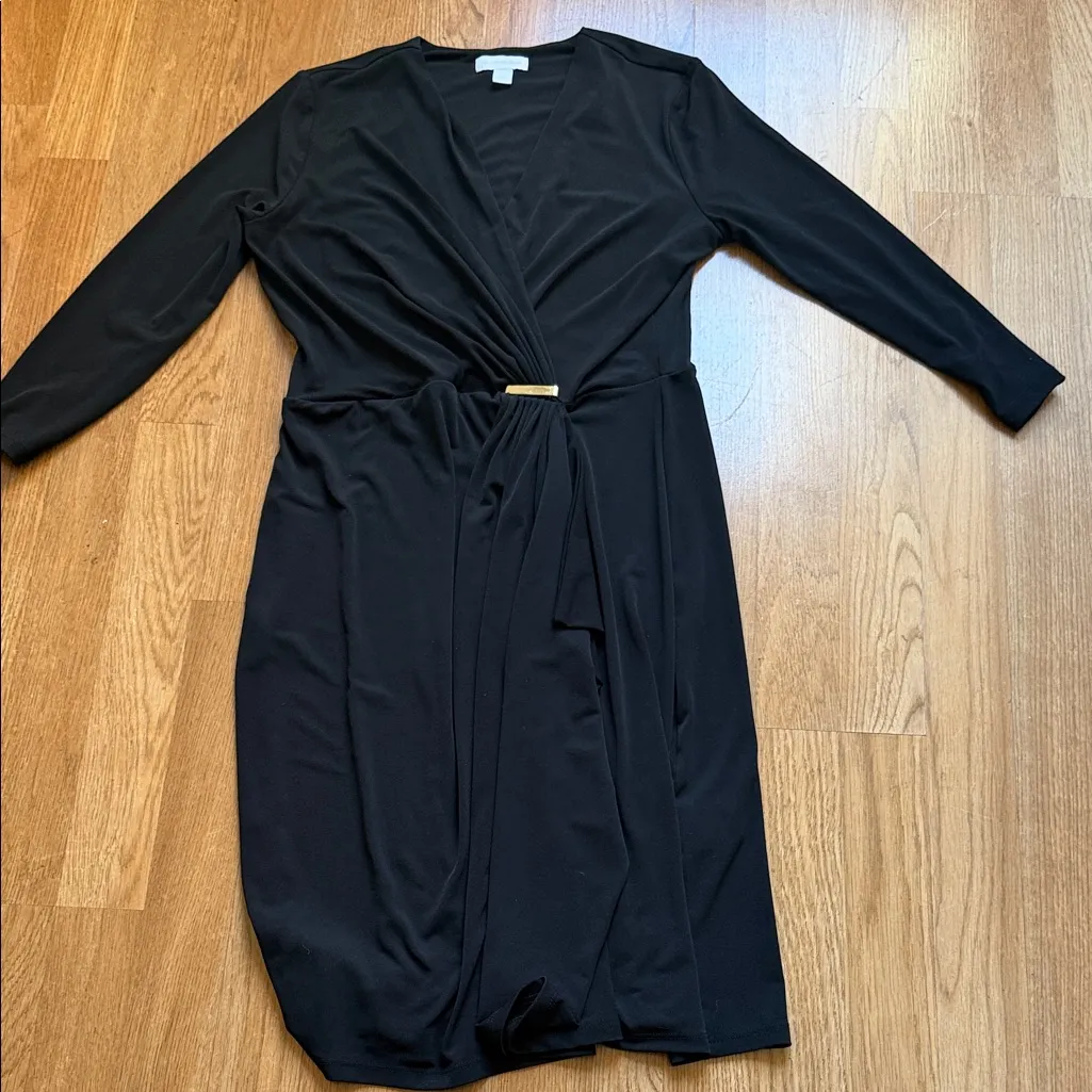 Charter Club Black Long Sleeve Dress - Image 11