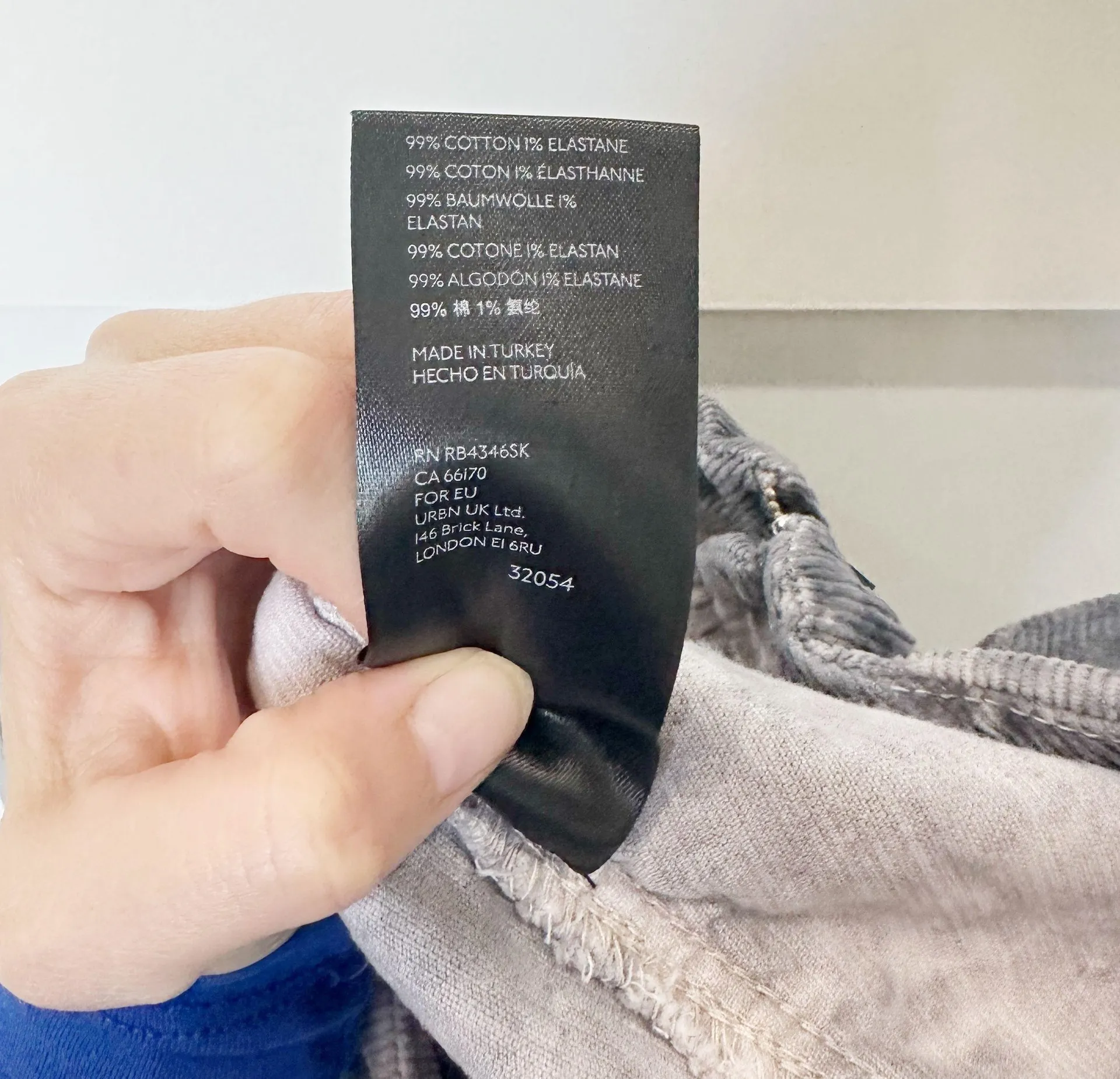 UO Tie-Dye Corduroy Mini Skirt - Image 8