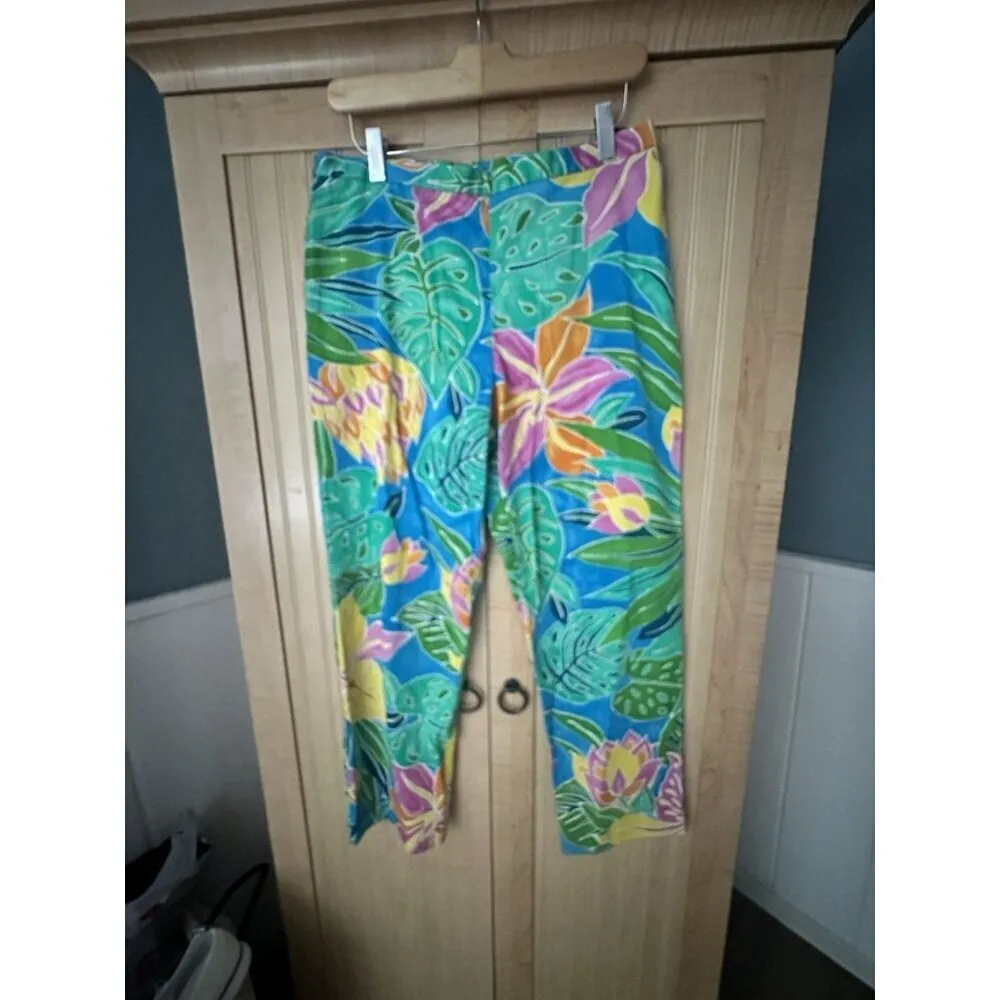 RALPH LAUREN Island Passport, Size 10 Tropical, Old Money, Preppy, Colorful - Image 5