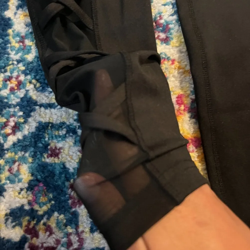 Popfit  xs black leggings - Image 4