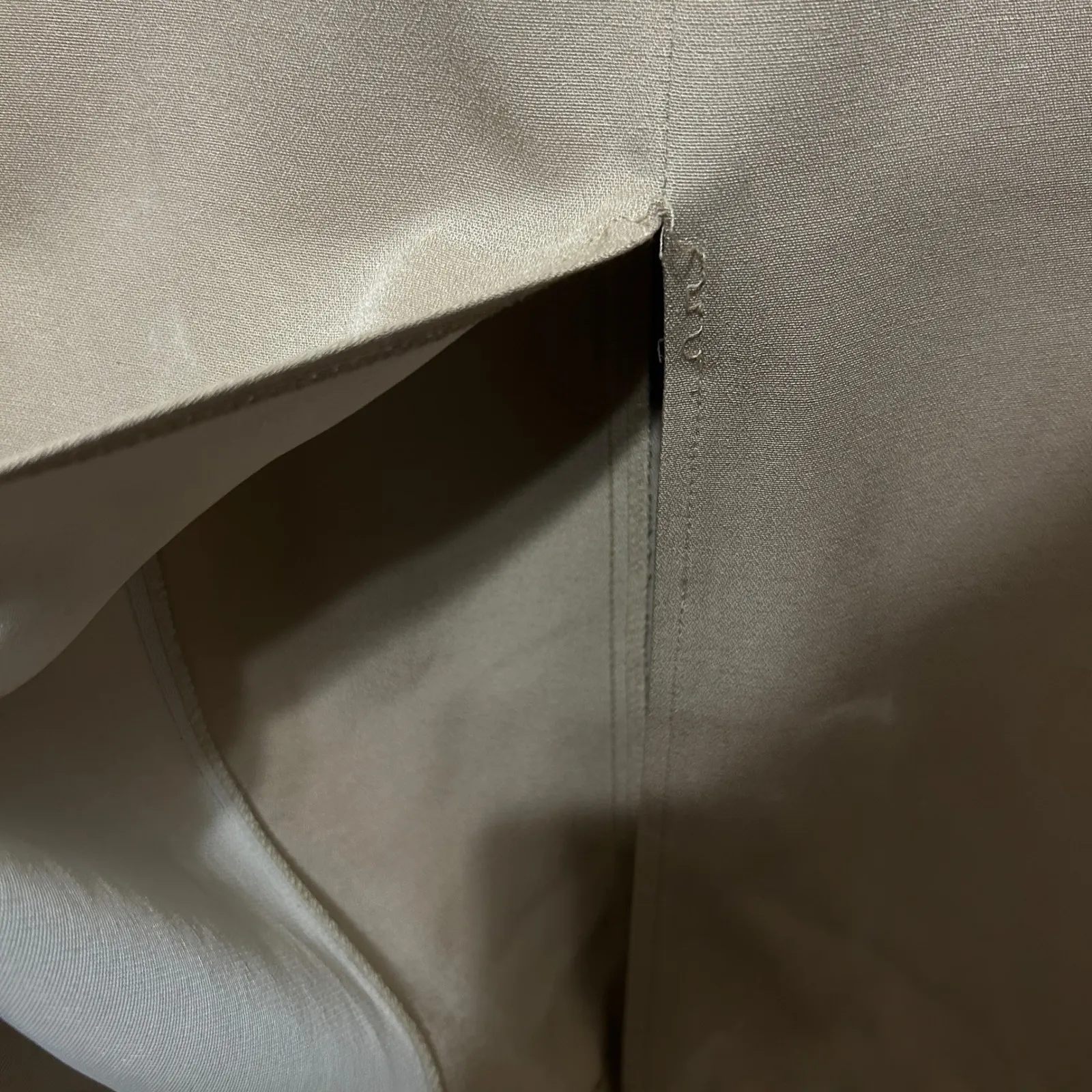 VTG Danny & Nicole Double Breasted Sheath Dress‎ Beige 14 Career Profession 90s - Image 6