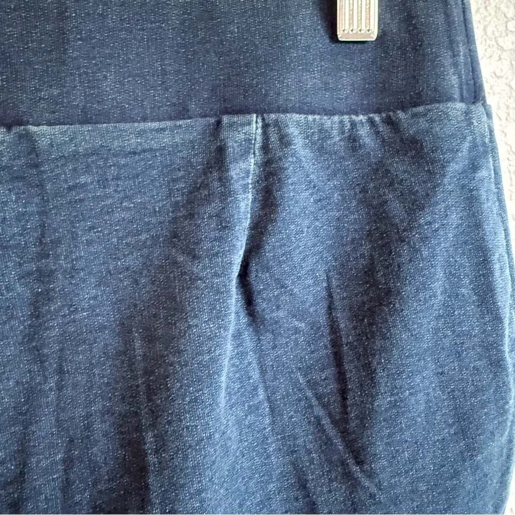 J Jill PureJill Womens Pants Indigo Slim Crops Stretch Pull On Size Medium Blue - Image 7