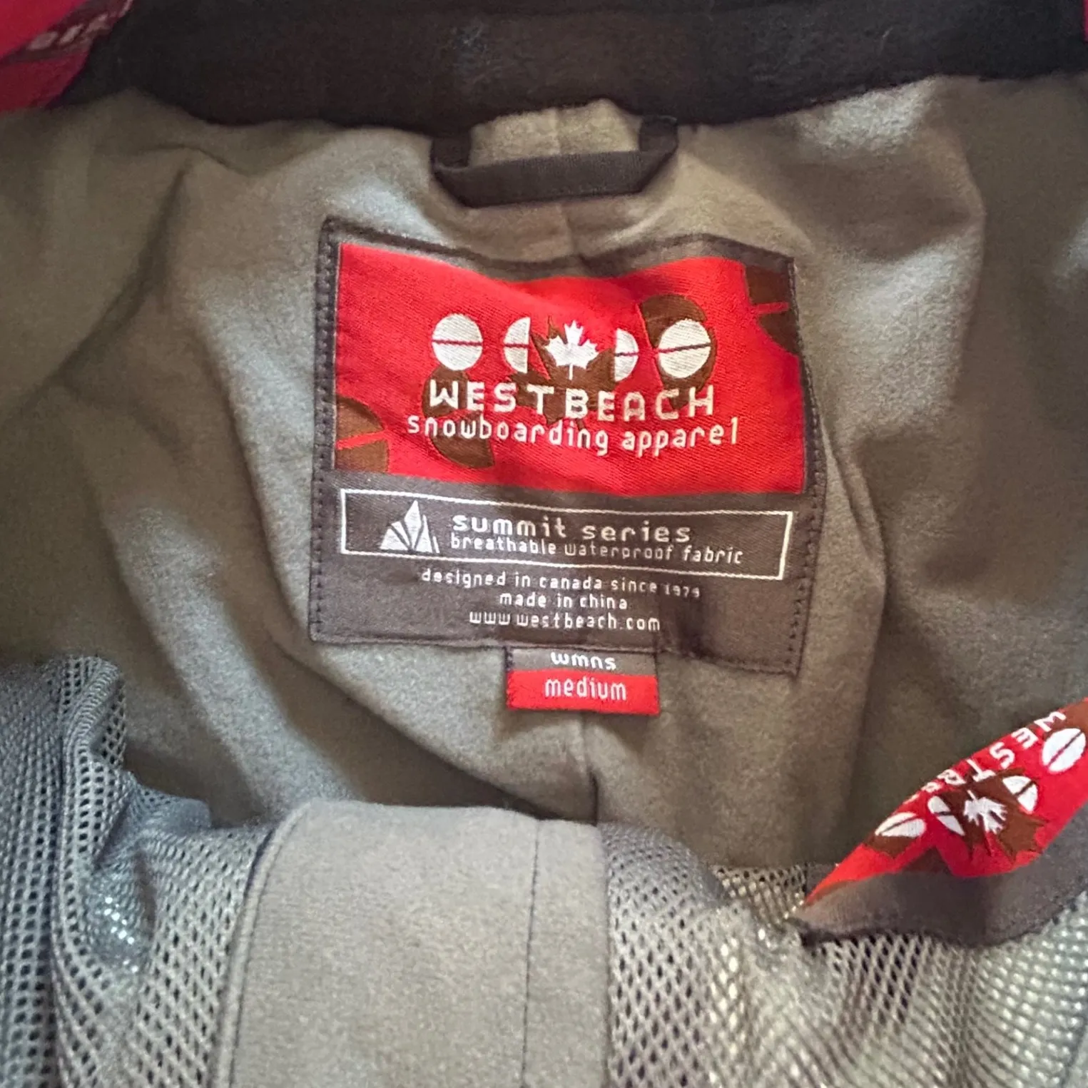 Westbeach Snowboarding Apparel Waterproof Breathable Snow Pants Women's Medium Black - Image 5