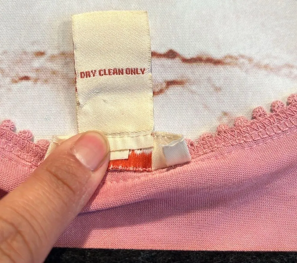 Sundance Dress Womens 8 Lilac Pink Lace overlay Sleeveless Lined Mini teaparty - Image 9