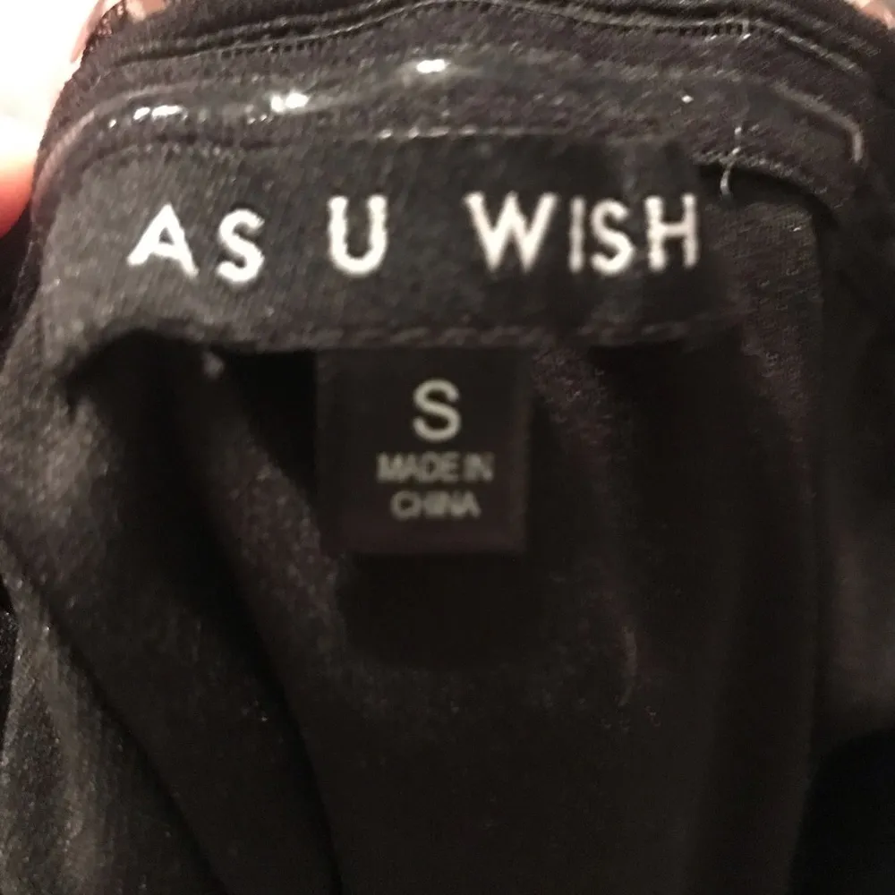 As U Wish Sequin And Glitter Rose Gold Dress - Image 5