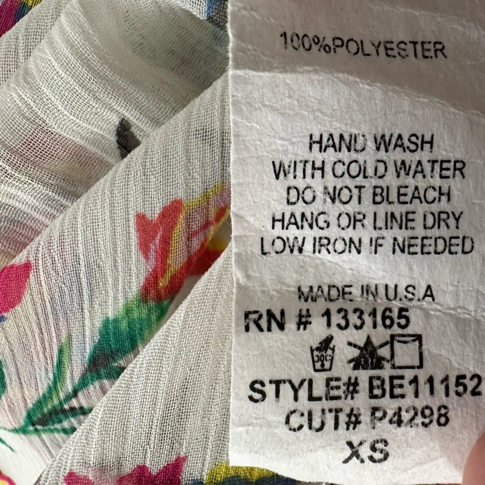 Altar’d State Sheer Babydoll Top Hummingbird Floral Coquette Bird Garden Fairy - Image 7