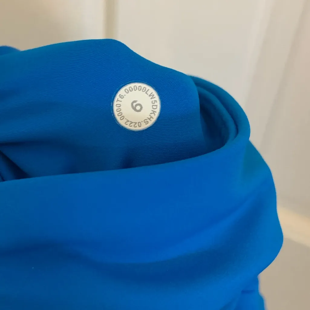 Lululemon Base Pace High Rise 23'' inseam Poolside blue Size 6 running - Image 7