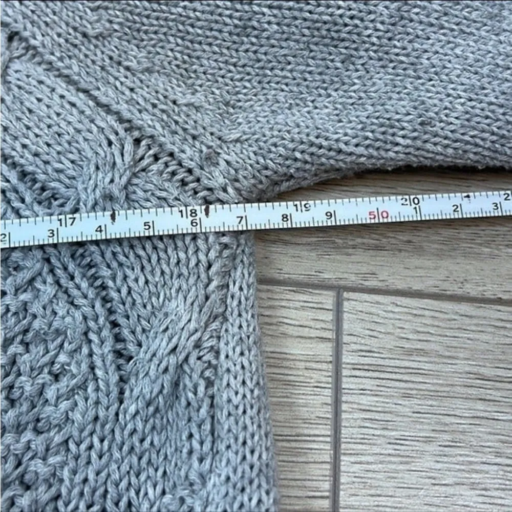 MICHAEL Michael Kors Grey Knit Pullover Sweater Size S - Image 7