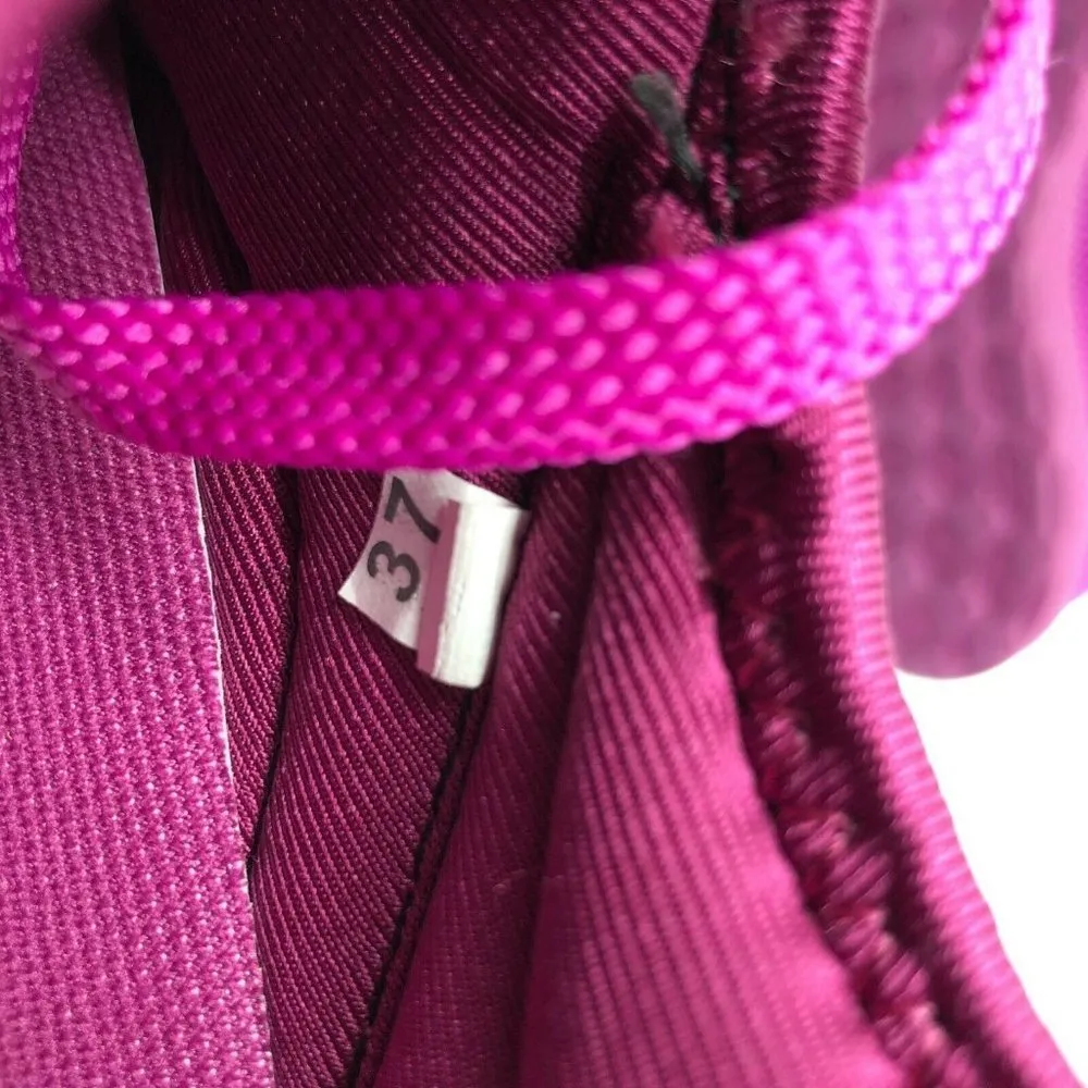 Lemai Womens Sneakers Mesh Lace Up Lightweight Athletic Purple Size 37 US 7 - Image 6