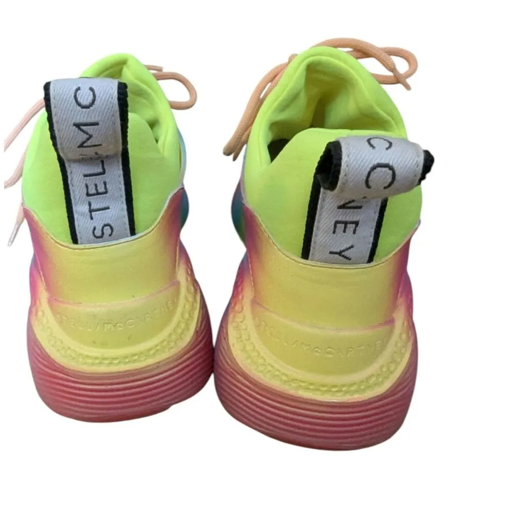 Stella McCartney Chunky Sneakers Rainbow Eclypse As Seen on Taylor Swift Size 6 - Image 7