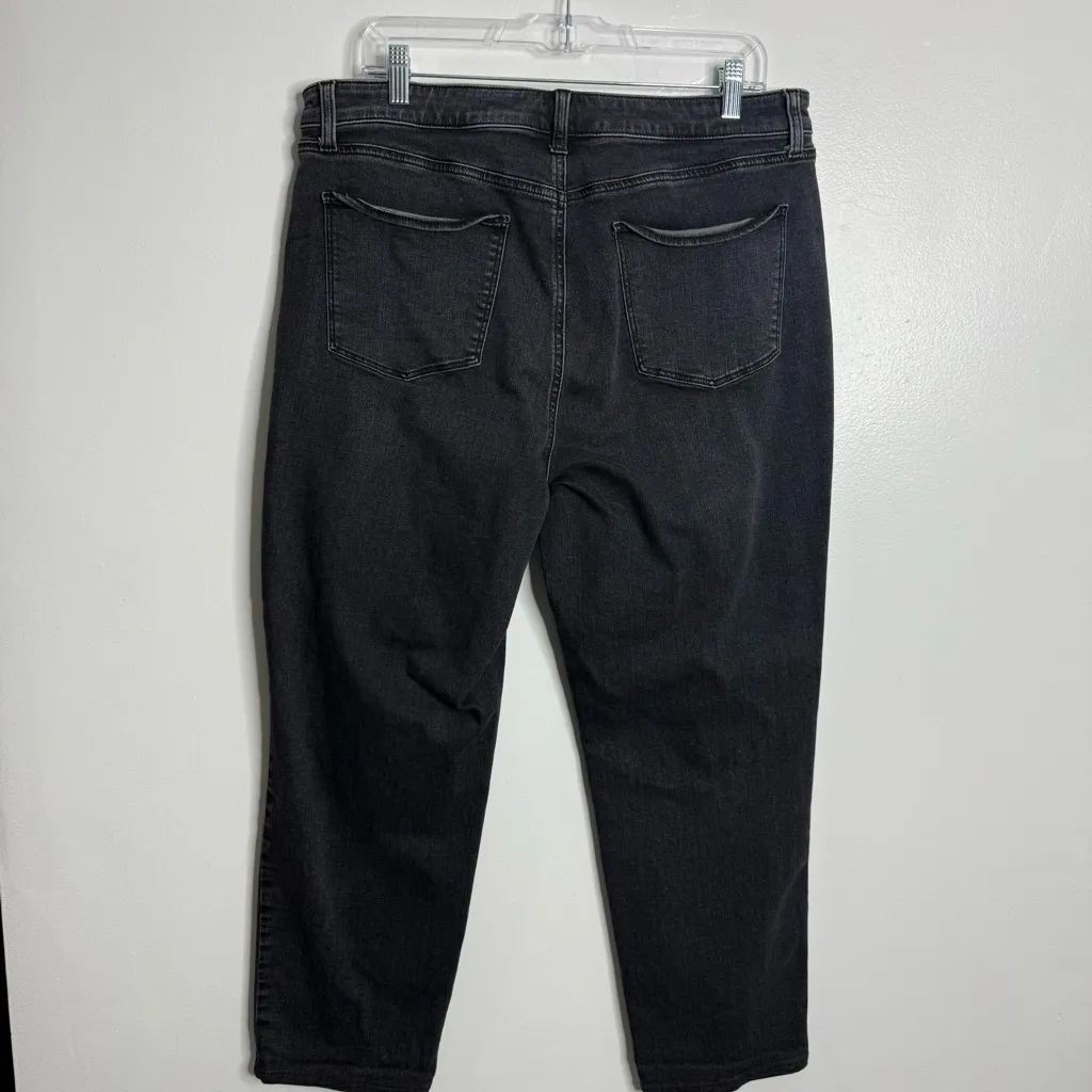 Talbots Slim Ankle Curvy Jeans In Willow Wash Gray Size 14‎ - Image 4