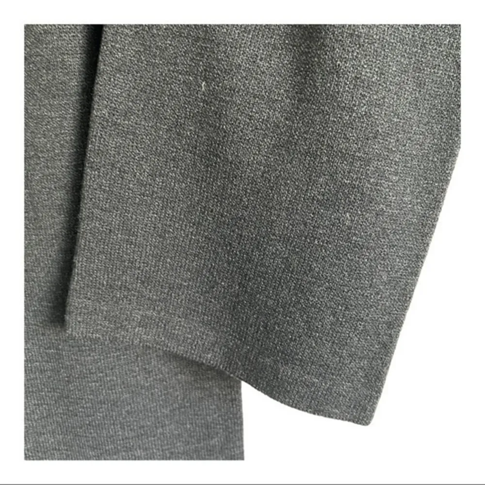 St John Collection by Marie Gray Boucle Slub Knit Heather Grey pant Size 4 - Image 5