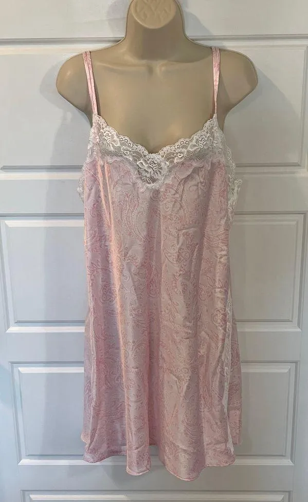 Lauren Ralph Lauren nightgown and Robe Size Large Pink - Image 3