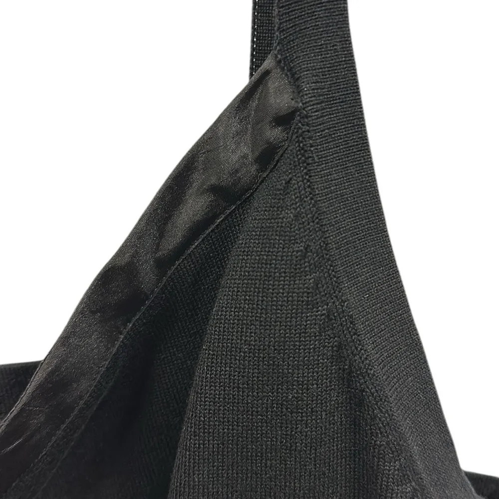 Cable & Gauge Silk Blend Knit V Neck Sleeveless Crop Tank Top Womens 2X - Image 3