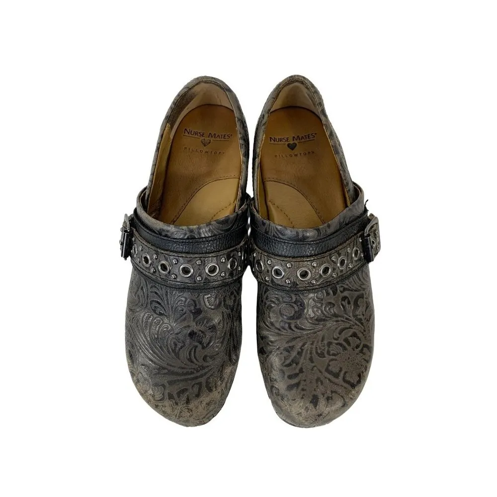 Nurse Maid Women's Slip Resistant Clogs Size 8 - Image 3