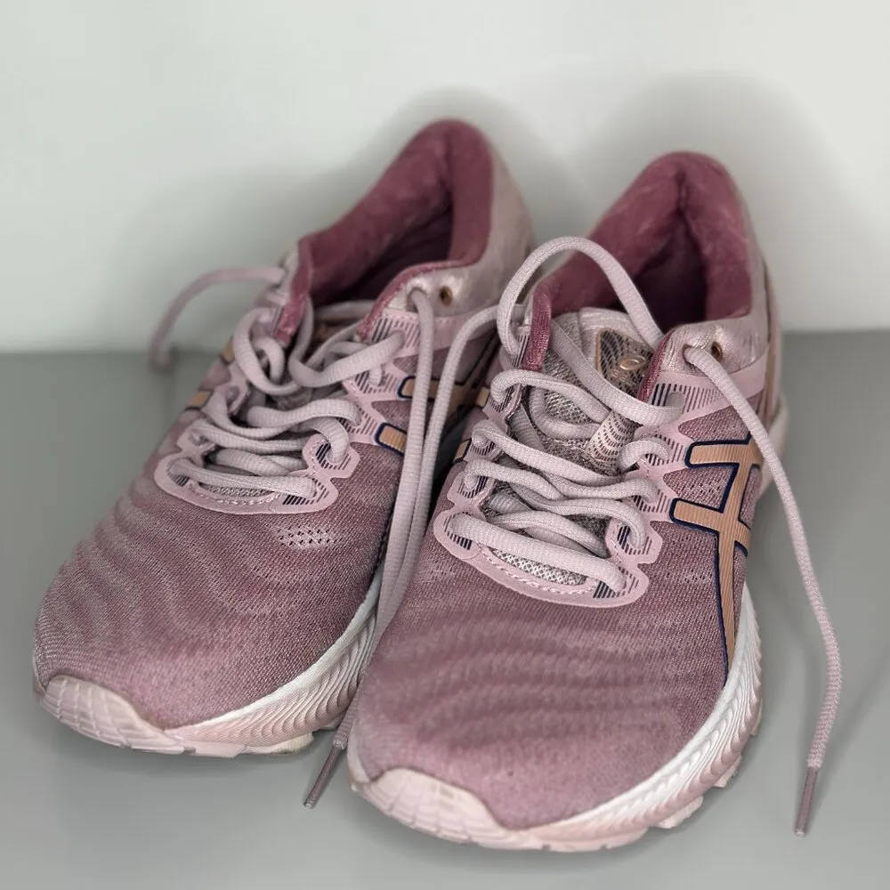 Women’s  Gel-Nimbus 22 Running Shoes – Rose/RoseGold – Size 7 - Image 2