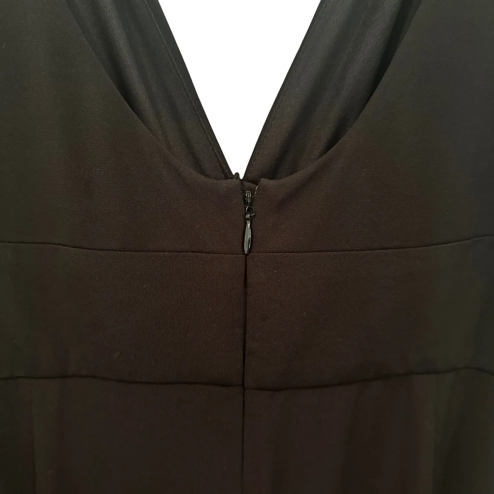 Alexia Admore Eline Wide Leg Jumpsuit Romper Women's 6 Black Evening Holiday NWT - Image 7