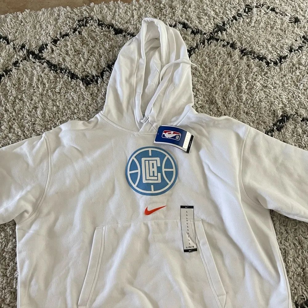 Women's LA clippers  hoodie White - Image 5