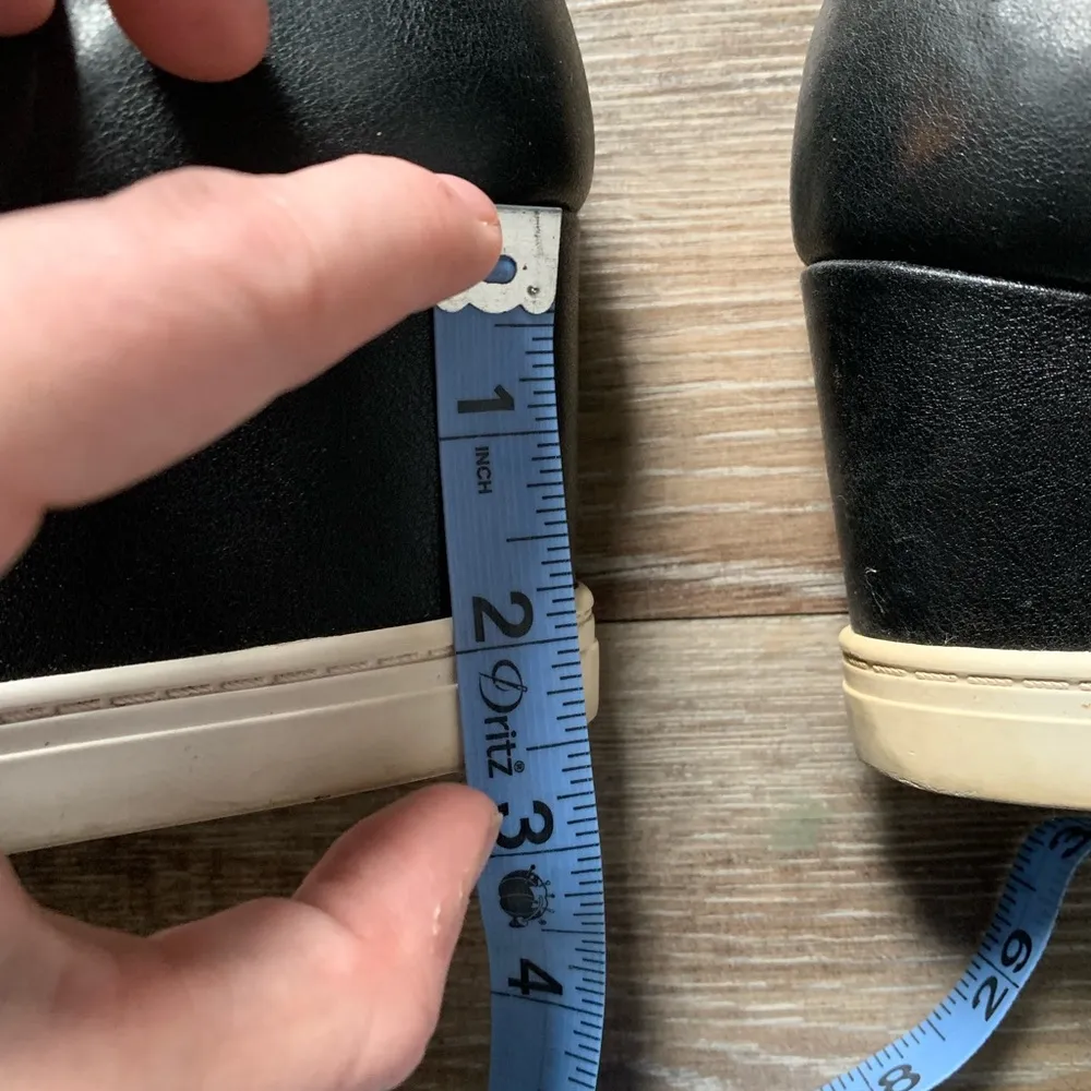 L.Paolo Black Heeled Wedge Booties 8 - Image 7