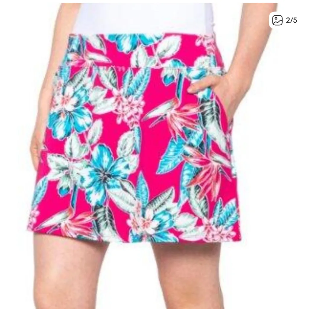 Tommy Bahama Floral Golf Pickleball Skort - Image 2