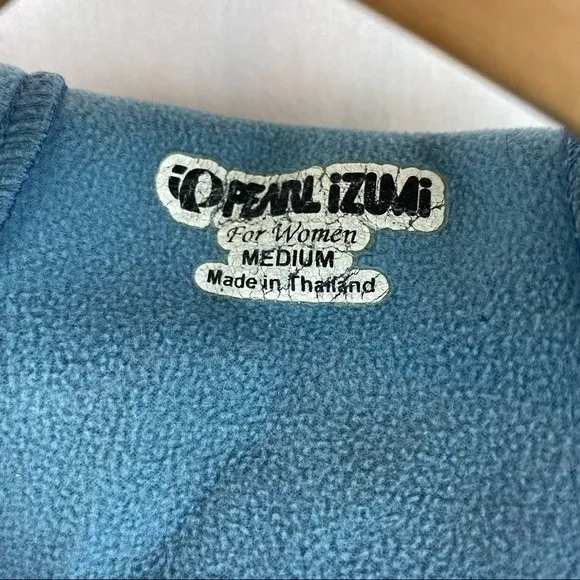 Pearl Izumi Blue Zip Up Sport Sleeveless Athletic Vest. M - Image 6