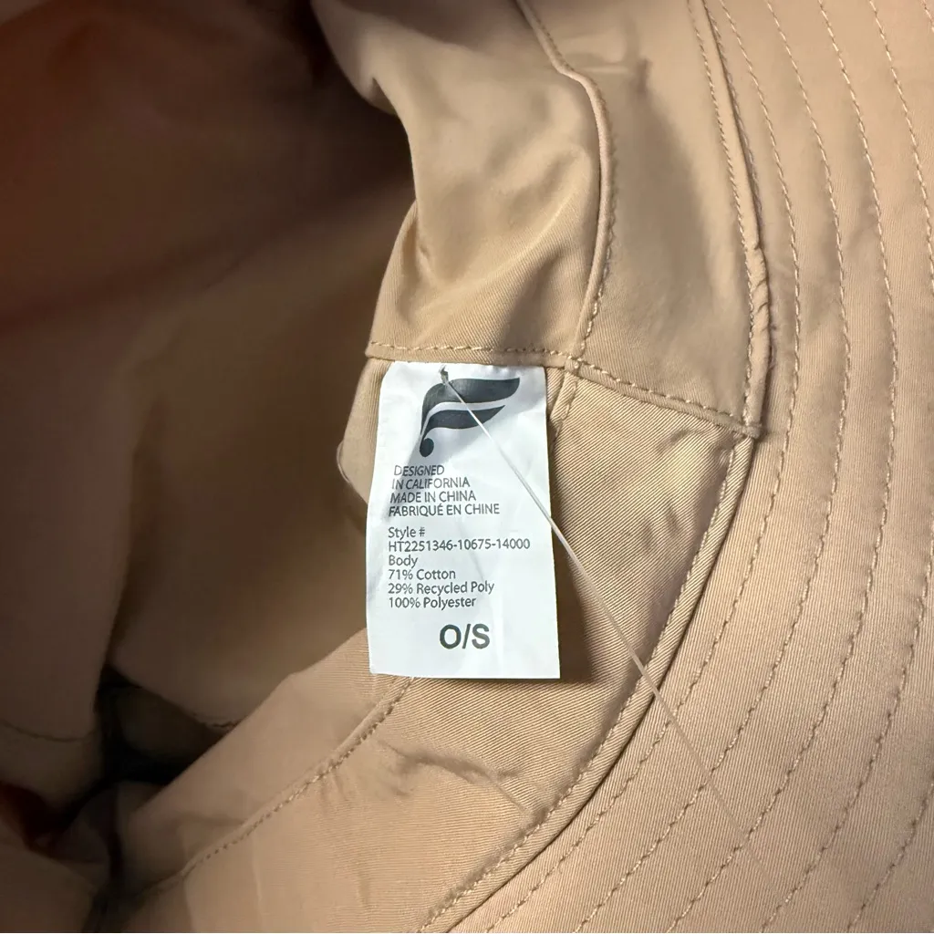 Fabletics Reversible Terry Bucket Hat Blush O/S NWT - Image 6