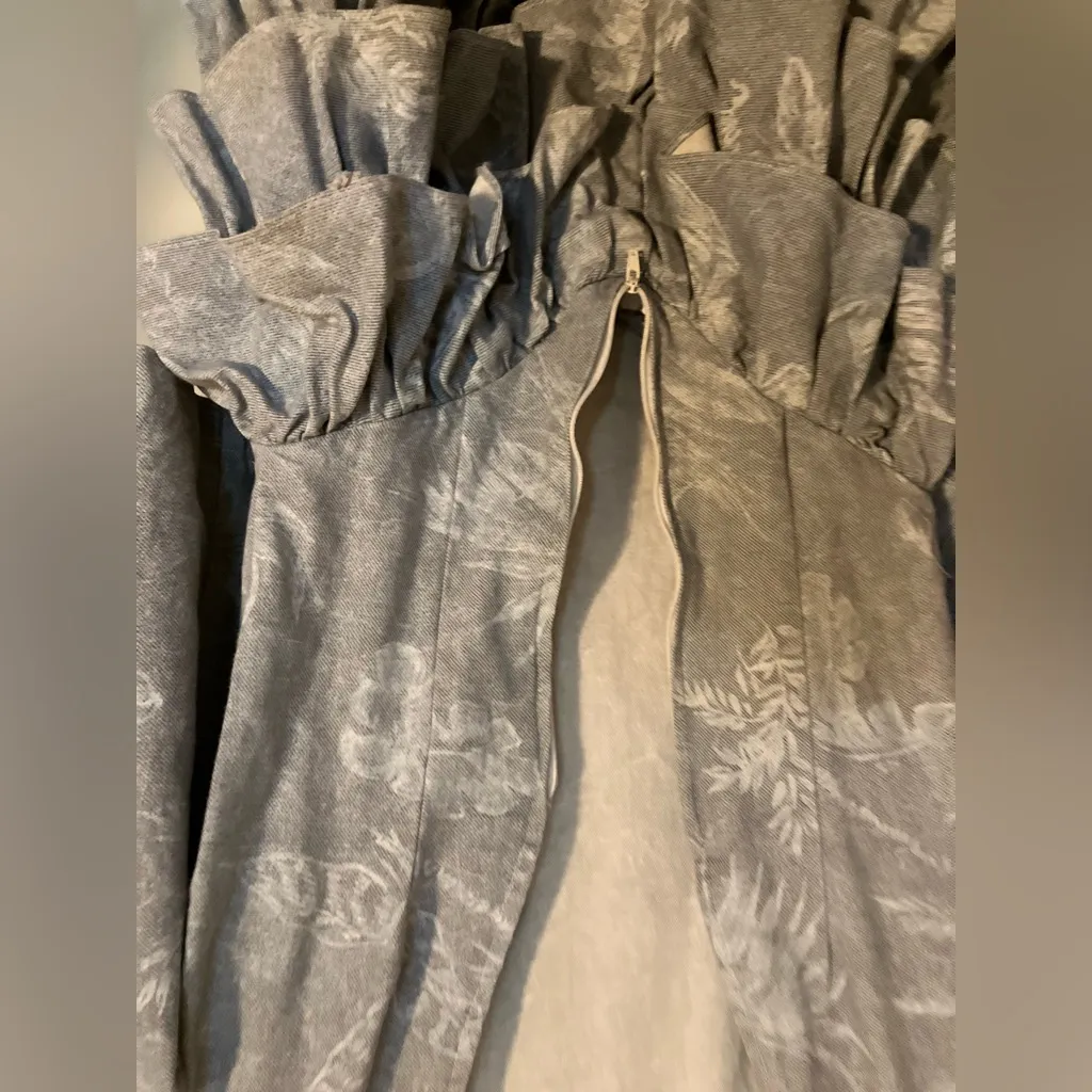 Milano Floral Tiered Dress - Image 9