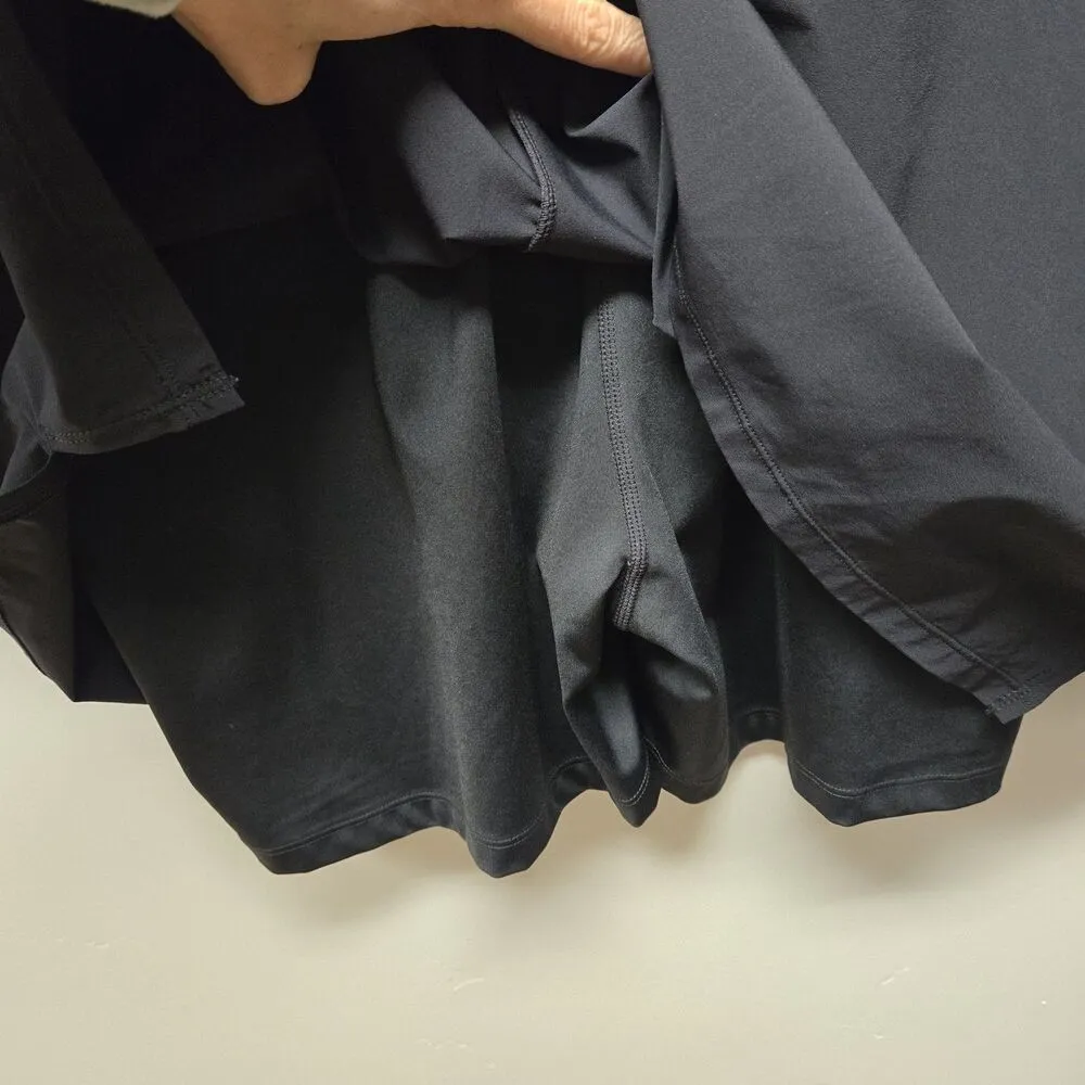 Nike Bliss Luxe Women's 2-1 Training Dress (Plus Size) in Black Size 1X Skort - Image 6