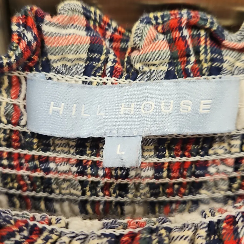 💕HILL HOUSE💕 Ellie Nap Dress ~ Multi-Color Tartan Plaid Print Large - Image 16