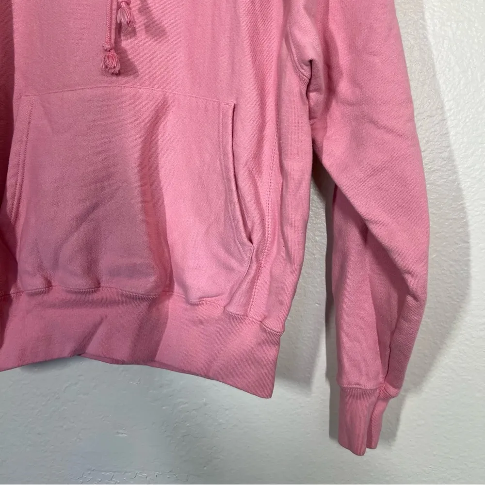 Champion Pink Reverse Weave Support Your Friends Hairy Tornado Hoodie - Image 6