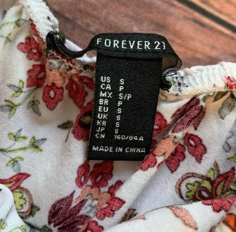 Strapless Floral Romper - Image 5