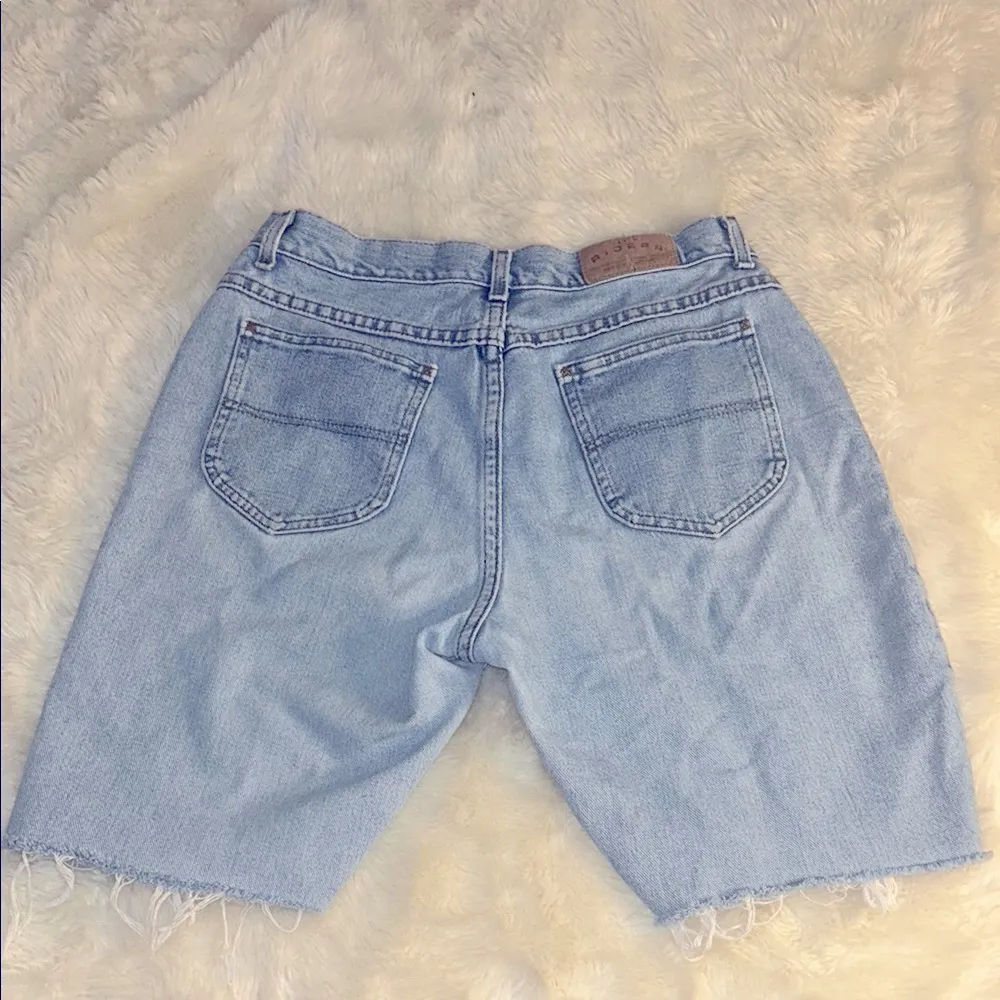 Vintage Lee Denim Jorts - Image 2