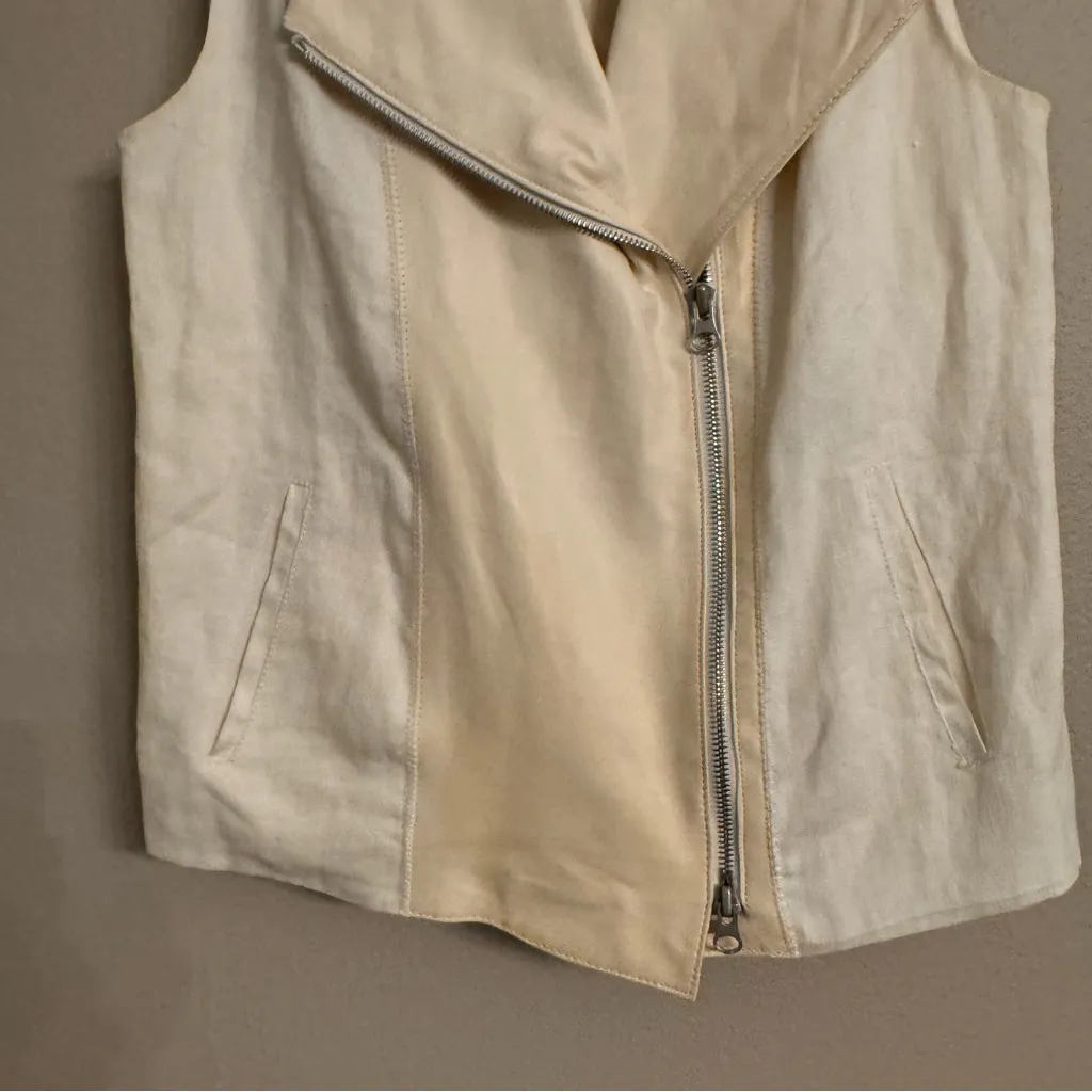VINCE Asymmetrical‎ Moto Vest - Image 4