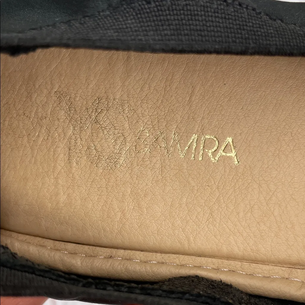 Yosi Samra Black Patent Ballet Flats Size 9 - Image 3