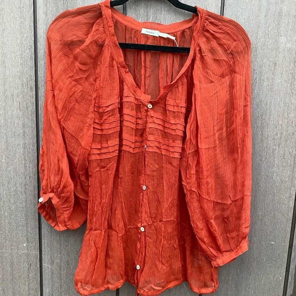 Kimchi Blue Sheer Top - Image 8