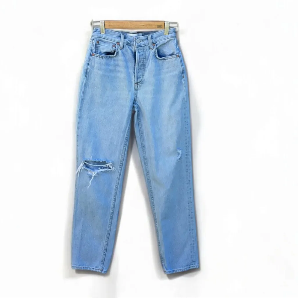 Denim Forum
The '90s Boyfriend Hi Loose 30 L Blue Size 24 - Image 2