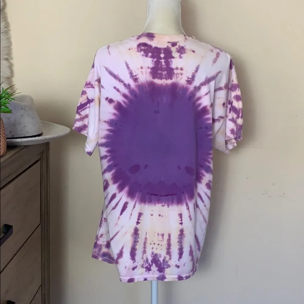 woodstock • peace love music roses tie dye T - Image 6