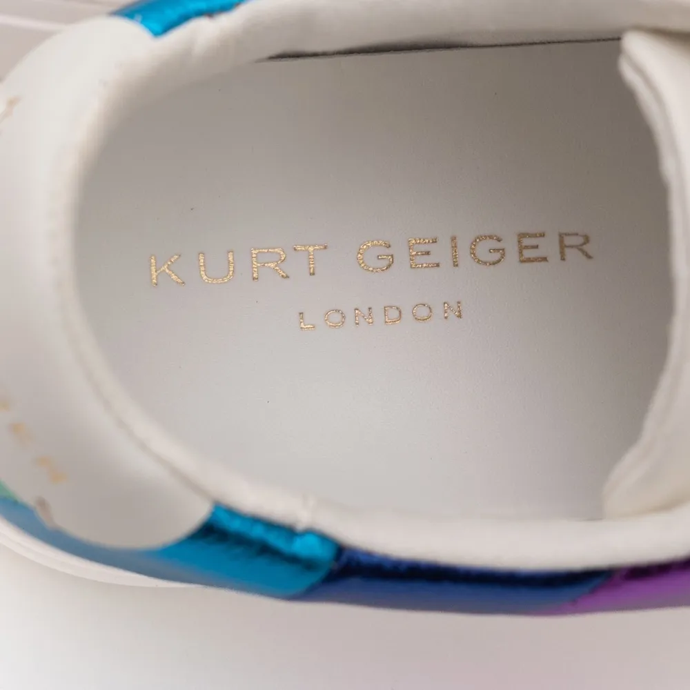 KURT GEIGER LONDON | New! Women's Lane Stripe Low-Top Sneakers - Image 15