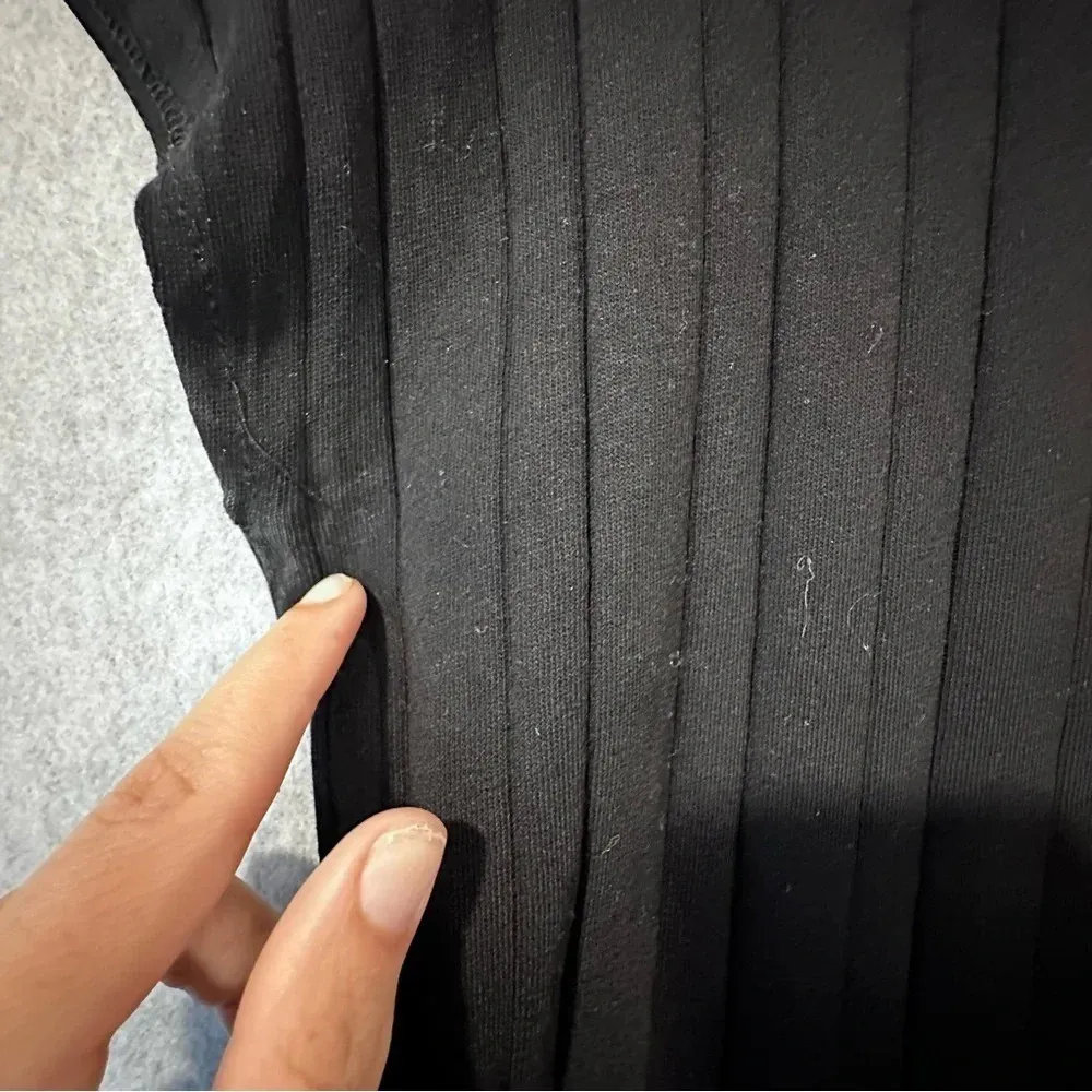 Revolve Callahan Black Cap Sleeve Maxi Dress Womens Size Medium G0788 - Image 8