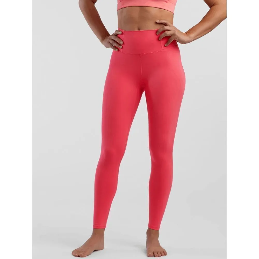 Free People Movement Never Better Coral Pink Leggings Electric Sunset XS - Image 7