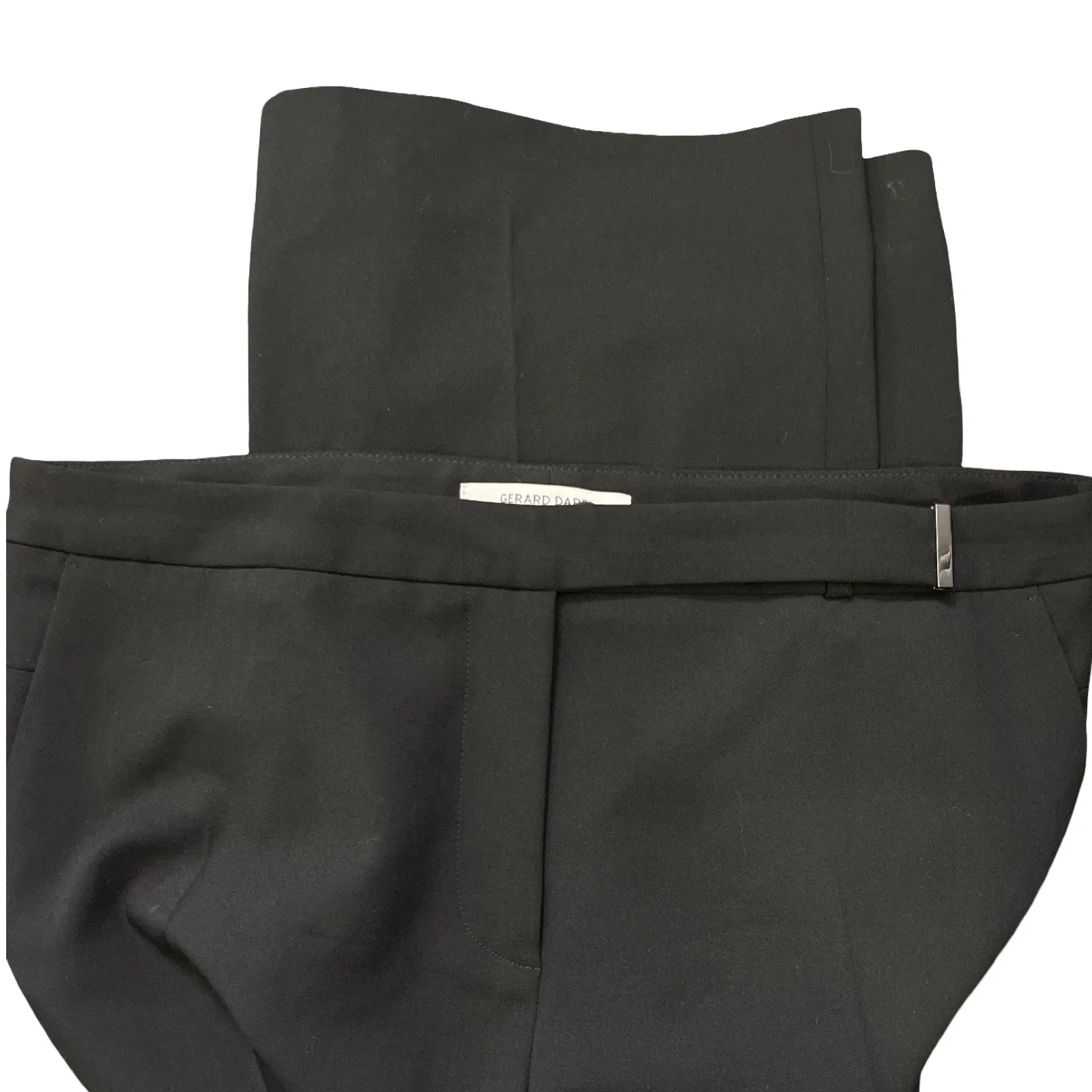 Gerard Darel Paris Wool Blend Black Dress Pants Trousers FR 40 US 8 NWT - Image 6