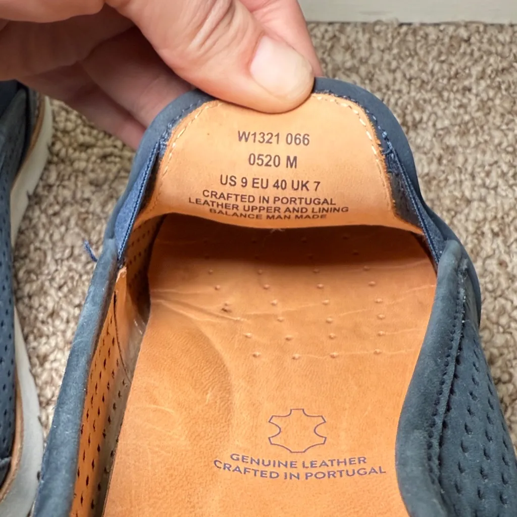 Samuel Hubbard Navy SamSport Kicks Shoes Blue Size 9 - Image 5