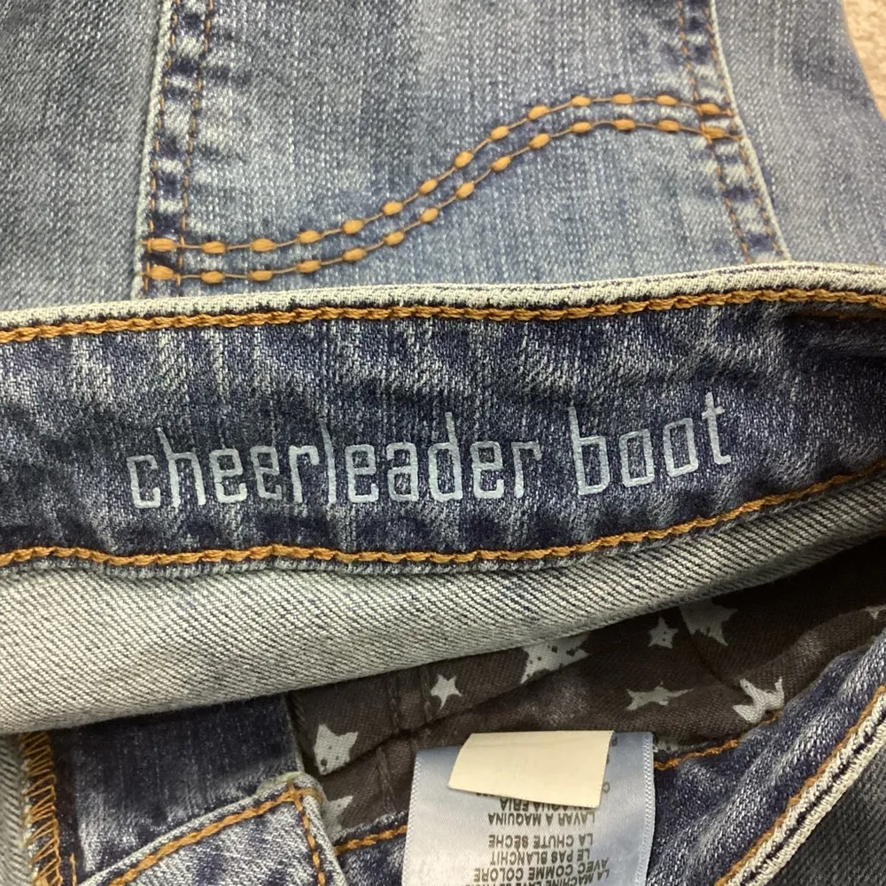 NFL Detroit Lions Cheerleader Boot Jeans Size 2L NEW - Image 7